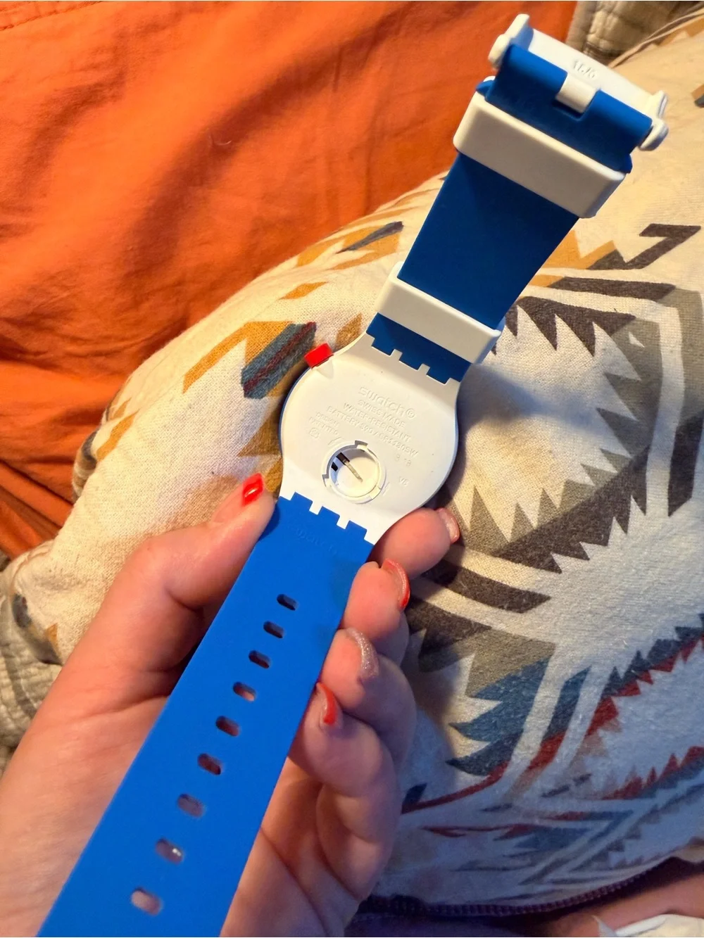 Swatch x NASA Blue Skeleton Watch – Swiss Made – 2020